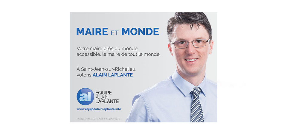 Équipe Alain Laplante, élections municipales de Saint-Jean-sur-Richelieu
